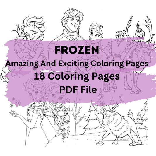 Coloring pages Frozen